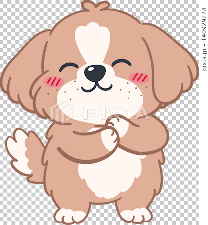 Dog Illustration Cartoon Animal Design Dog Illustration Cartoon Animal Design 140929228