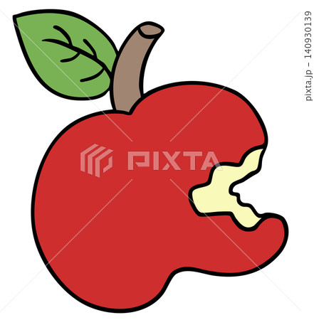 Hand drawn bite red apple for healthy snack, fruit, food, running competition, marathon, people, diet, exercise, sport, lifestyle, grocery shopping, supermarket, breakfast, light lunch, icon, vegan Hand drawn bite red apple for healthy snack, fruit, food, running competition, marathon, people, diet, exercise, sport, lifestyle, grocery shopping, supermarket, breakfast, light lunch, icon, vegan 140930139