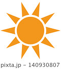 太陽のアイコン 140930807