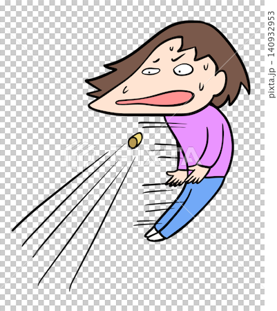 A comical illustration of a woman who swiftly dodges incoming bullets and arches her body like a bow. A comical illustration of a woman who swiftly dodges incoming bullets and arches her body like a bow. 140932953