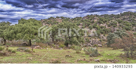 Protected Landscape Monte Valcorchero y Sierra del Gordo, Caceres, Spain Protected Landscape Monte Valcorchero y Sierra del Gordo, Caceres, Spain 140933293