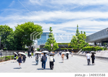 上野駅公園口の駅前広場 上野駅公園口の駅前広場 140933588