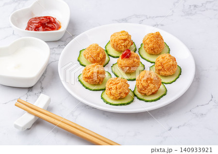 taiwanese Salt and Pepper Crispy Chicken Popcorn 140933921