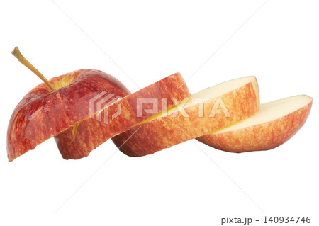 apple red isolated on white background. apple red isolated on white background. 140934746