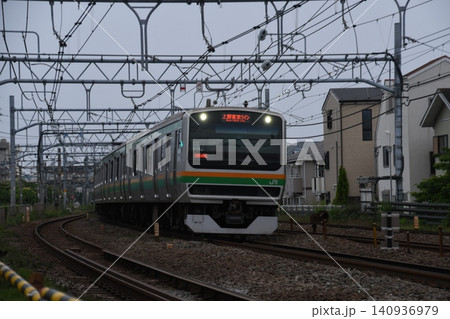 東海道線 鎌倉(客貨)踏切 東海道線 鎌倉(客貨)踏切 140936979