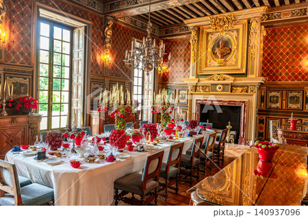Castle of Cheverny, Loire valley, France 140937096