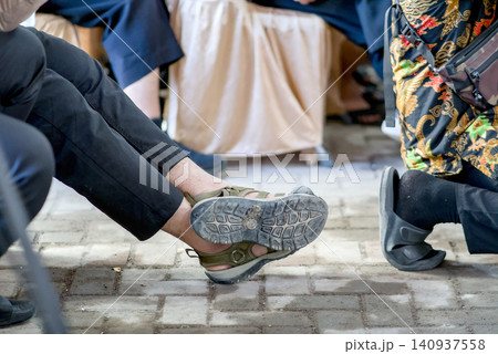Religious Marriage Contract Document with Arabic Text Detail Religious Marriage Contract Document with Arabic Text Detail 140937558