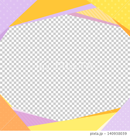 Stylish abstract transparent frame in Halloween colors, 3_square Stylish abstract transparent frame in Halloween colors, 3_square 140938039