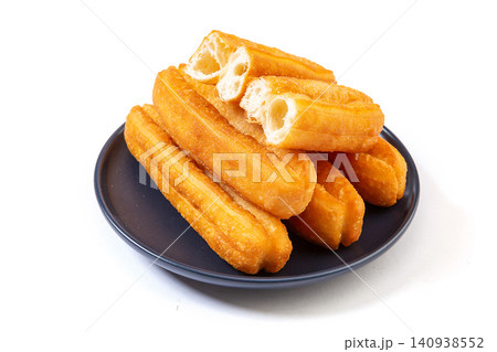 mini Fried Dough Sticks Youtiao, Crispy Chinese Cruller Sized for Hot Pot Dipping mini Fried Dough Sticks Youtiao, Crispy Chinese Cruller Sized for Hot Pot Dipping 140938552