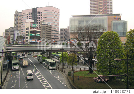 川口駅東口と産業道路：2006年4月（埼玉県川口市） 140938771