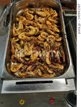 fresh fried schrimp fresh fried schrimp 140941387