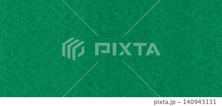 Emerald Green Linen Fabric Texture Background Seamless Pattern 140943131