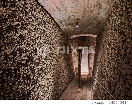 Ossuary at the Church of St James in Brno, Czech Republic Ossuary at the Church of St James in Brno, Czech Republic 140943414