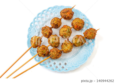 crispy Fried Radish Vegetable Balls, Traditional Asian Street Food and Festival Snack crispy Fried Radish Vegetable Balls, Traditional Asian Street Food and Festival Snack 140944262