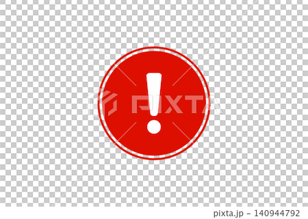 Warning Alert Icon Red Circle With White Exclamation Mark Symbol For Error Notification And Caution Warning Alert Icon Red Circle With White Exclamation Mark Symbol For Error Notification And Caution 140944792