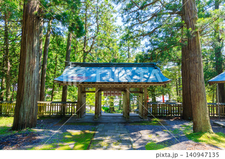 初夏の佐渡國一ノ宮 度津神社 佐渡島 新潟県佐渡市 初夏の佐渡國一ノ宮 度津神社 佐渡島 新潟県佐渡市 140947135