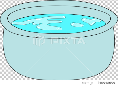 Traditional Thai water bowl and scented water for Songkran Traditional Thai water bowl and scented water for Songkran 140948659