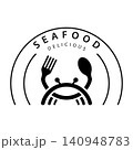 Crab logo template vector icon design 140948783
