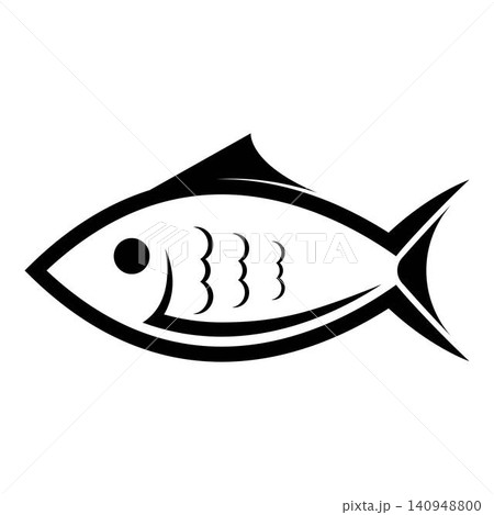 Fish vector logo design 140948800