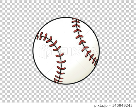 スポーツの野球のボールのイラスト スポーツの野球のボールのイラスト 140949243