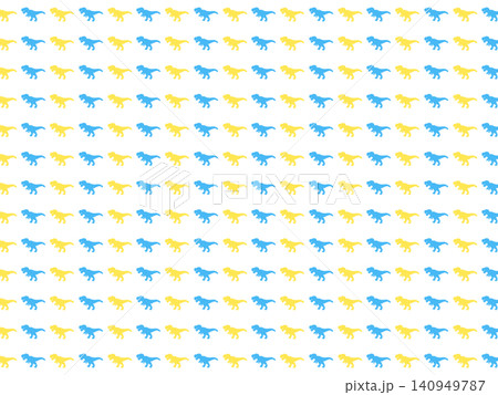 青黄のティラノサウルスの背景素材 青黄のティラノサウルスの背景素材 140949787