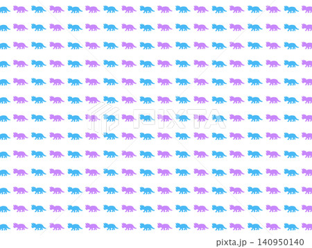 青紫のトリケラトプスの背景素材 140950140