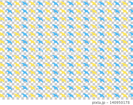 Blue and yellow pteranodon background material 140950178