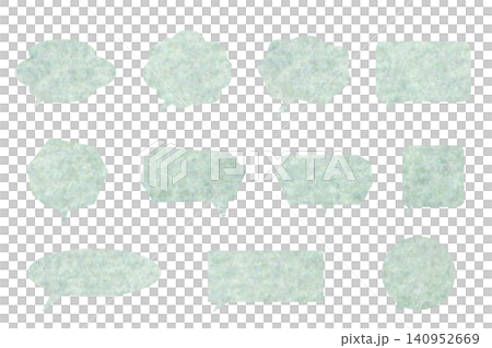 Watercolor fukidashi set Watercolor fukidashi set 140952669