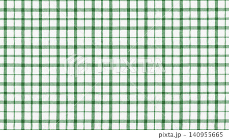Textile background with small Green check pattern 140955665