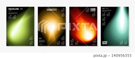 Colorful dynamic stripe layer spectrum lamp cover bundle Colorful dynamic stripe layer spectrum lamp cover bundle 140956355
