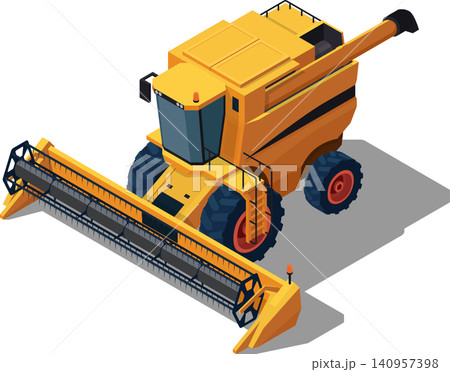 Combine harvester agriculture machine 140957398