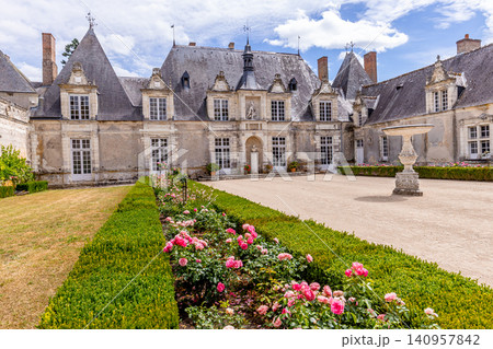 Villesavin castle, loire valley, france, exteriors Villesavin castle, loire valley, france, exteriors 140957842
