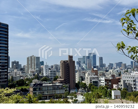 上から見た東京 新宿区の摩天楼 上から見た東京 新宿区の摩天楼 140959232