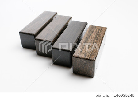 Wooden blocks on a white background 140959249