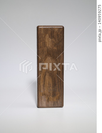 Wooden block on a white background 140959275