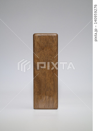 Wooden block on a white background 140959276