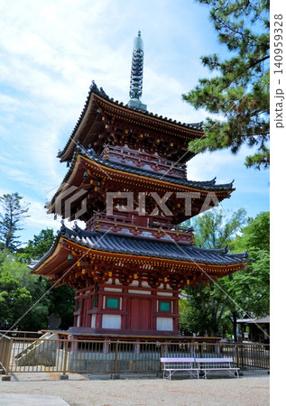 鶴林寺 三重塔 鶴林寺 三重塔 140959328