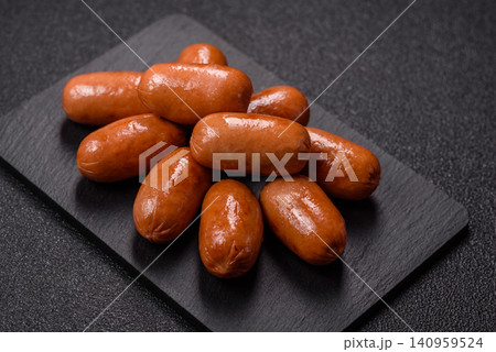 Chicken or pork grilling sausages with garlic, salt, and spices. Grilling sausages Chicken or pork grilling sausages with garlic, salt, and spices. Grilling sausages 140959524