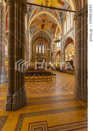 Peter and Paul cathedral interior in Osijek, Croatia Peter and Paul cathedral interior in Osijek, Croatia 140961643