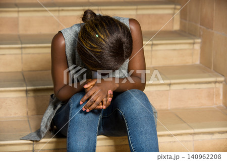 portrait of young african girl. portrait of young african girl. 140962208
