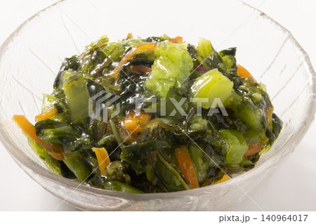 茎わさび 野沢菜こんぶ 茎わさび 野沢菜こんぶ 140964017