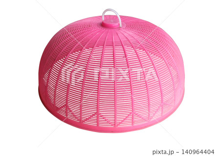 Pink Plastic Food Cover Dome 140964404