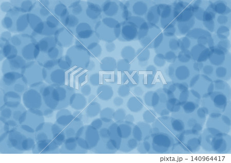イラスト素材:薄い水色の背景と水玉模様 イラスト素材:薄い水色の背景と水玉模様 140964417