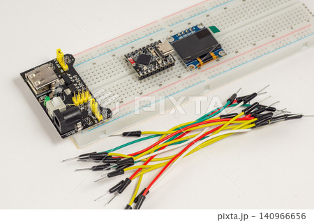 Breadboard Power Module and Points Prototype For Arduino kit , Jumper Wires Wholesale for DIY 140966656