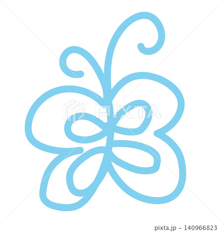 Hand drawn butterfly doodle blue outline for sticker, tattoo, fabric print, photo decoration, icon, animal, insect, flowers, floral, forest, kid colouring book, summer vibe, camping, nature, garden Hand drawn butterfly doodle blue outline for sticker, tattoo, fabric print, photo decoration, icon, animal, insect, flowers, floral, forest, kid colouring book, summer vibe, camping, nature, garden 140966823