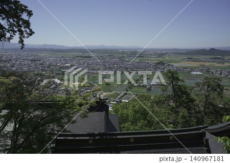 滋賀県の太郎坊宮、阿賀神社の綺麗な風景 滋賀県の太郎坊宮、阿賀神社の綺麗な風景 140967181