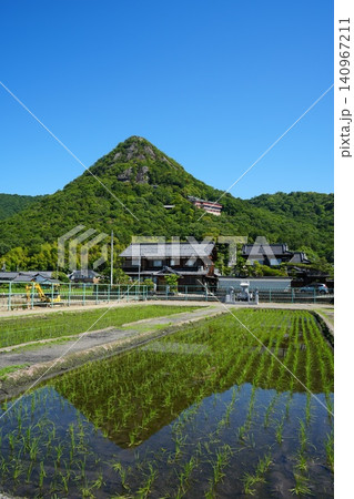 滋賀県の太郎坊宮、阿賀神社の綺麗な風景 滋賀県の太郎坊宮、阿賀神社の綺麗な風景 140967211