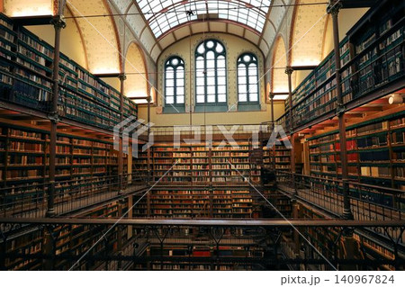 アムステルダム国立美術館内の図書館【オランダ】 アムステルダム国立美術館内の図書館【オランダ】 140967824