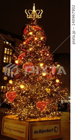 アムステルダムのクリスマスツリー【オランダ】 アムステルダムのクリスマスツリー【オランダ】 140967902
