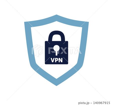 VPNによる安全な通信とインターネットセキュリティのイラスト VPNによる安全な通信とインターネットセキュリティのイラスト 140967915